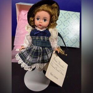 NIB Mdme Alex 8” Doll Mary Lennox (the Secret Garden) 1997 Treasured FriendsCol